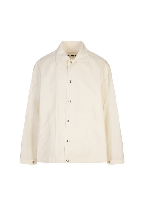 Giacca In Popeline Di Cotone Leggero Piuma JIL SANDER | J23BN0003-J45026103